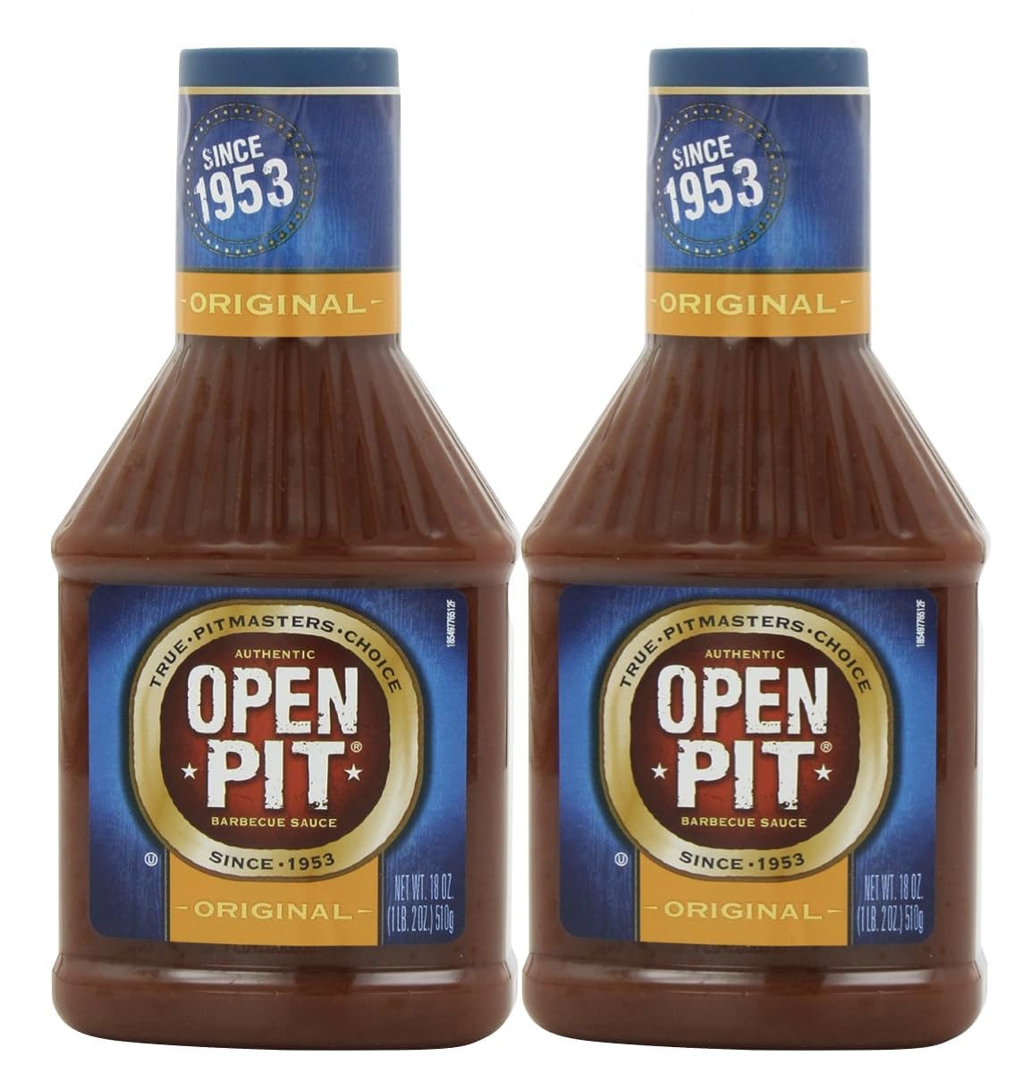 Open Pt Original BBQ Sauce, 18 Oz 2pk