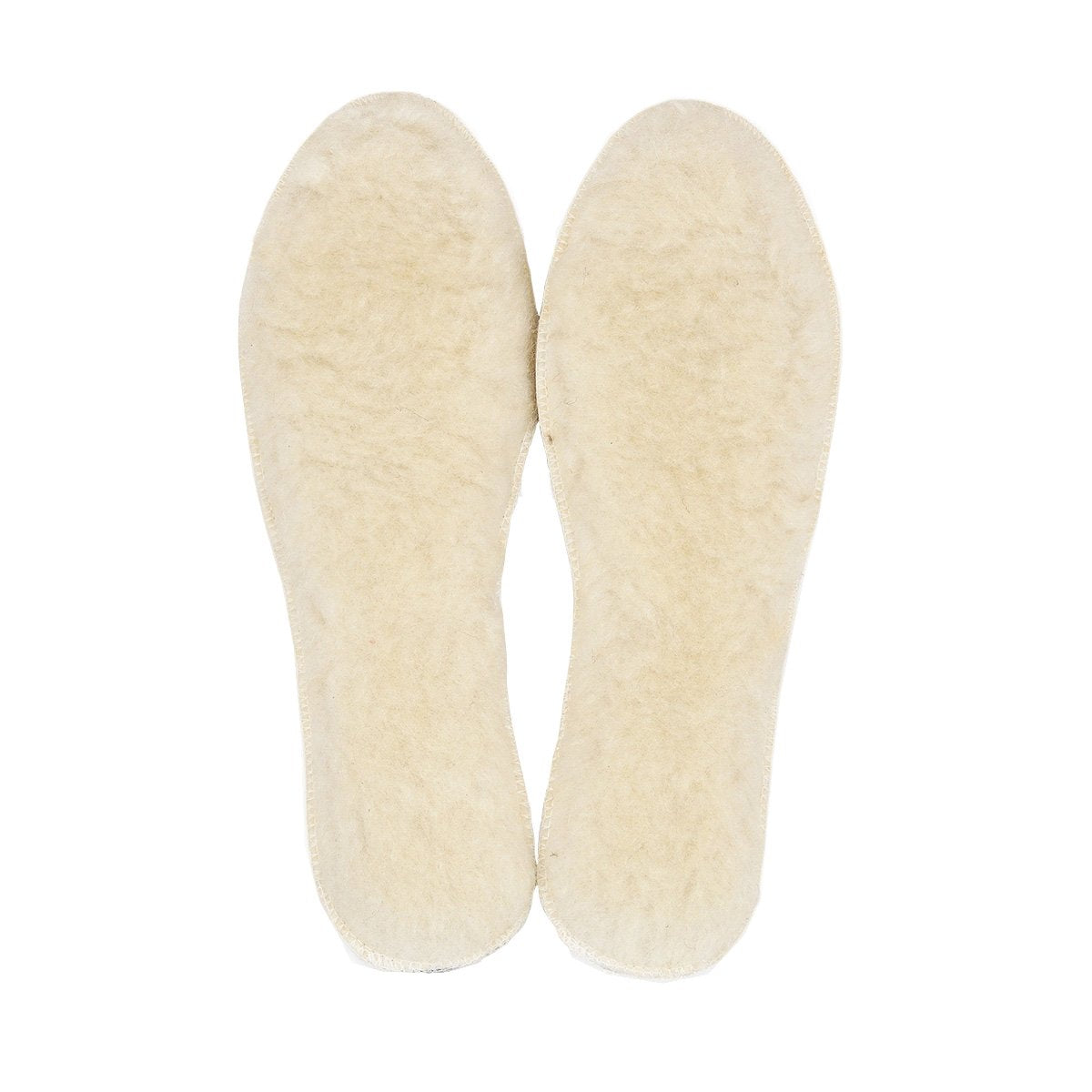 Lambaa Sheep Wool Fleece Insoles White 9 Women/7 Men