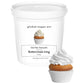 Global Sugar Art White Buttercream Frosting – Firm Icing for Cakes & Cupcakes, 3 LB Tub