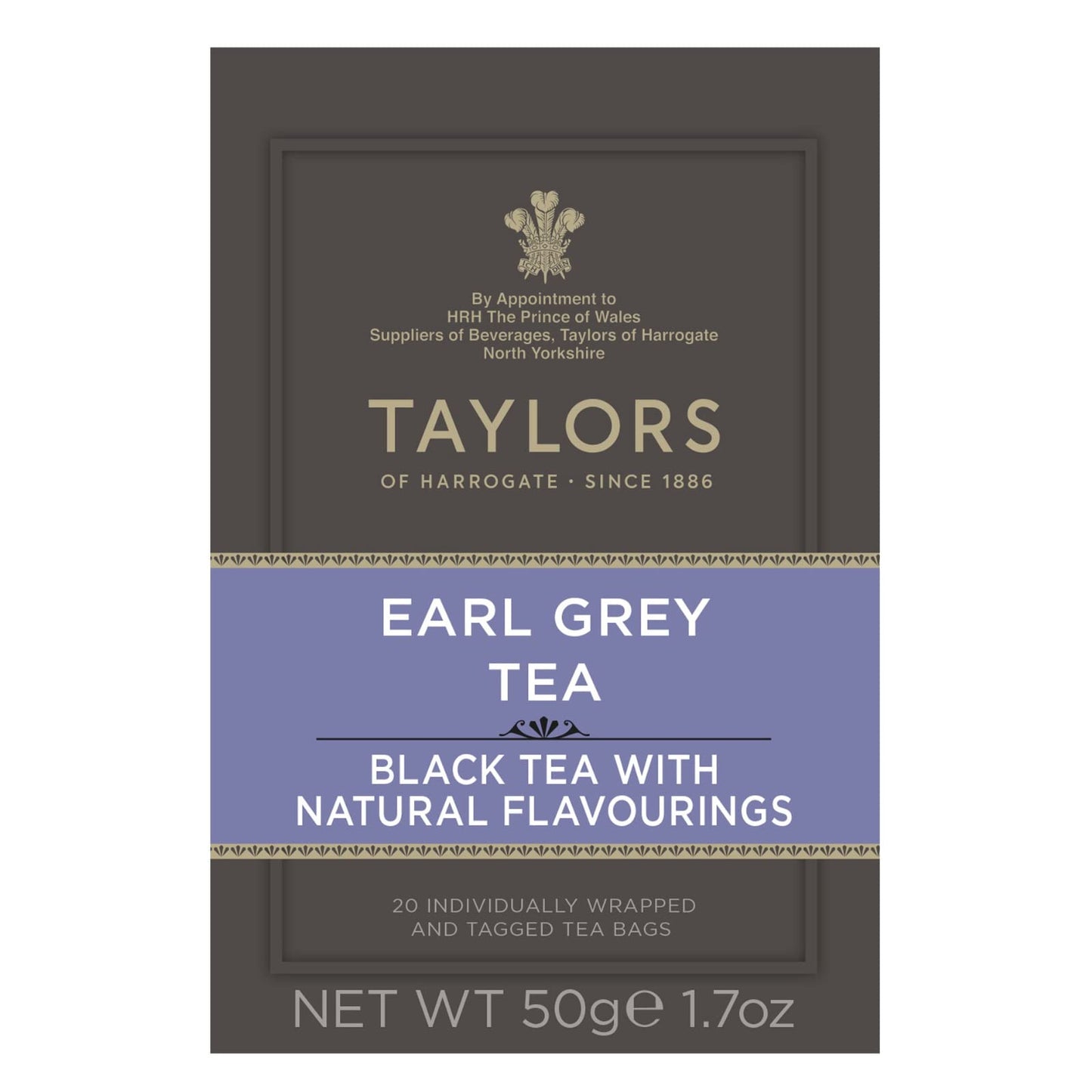Taylors of Harrogate Earl Grey, 20 Teabags (Pack of 2)