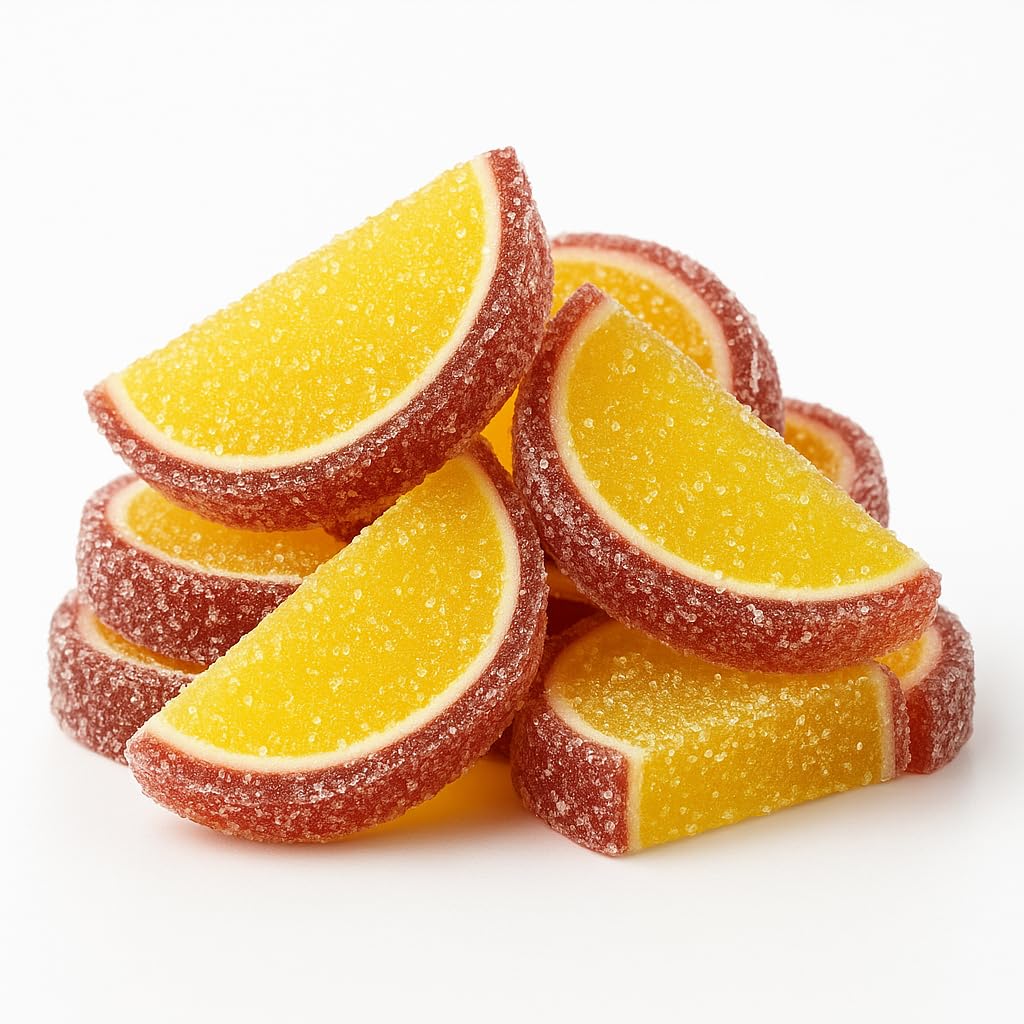 Snack Attack Pineapple Fruit Slices Gummy Candy Chewy Treats 2lb Bag
