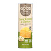 The Good Crisp Company, Potato Chips, Srcrm/Onion, Pack Of 8, Size 5.6 Oz, (Gluten Free)