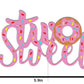 Donut Cake Toppers Candyland Two Sweet Cake Decorations With Donut Pink Candy For Donut 2Nd Themed Baby Shower Party