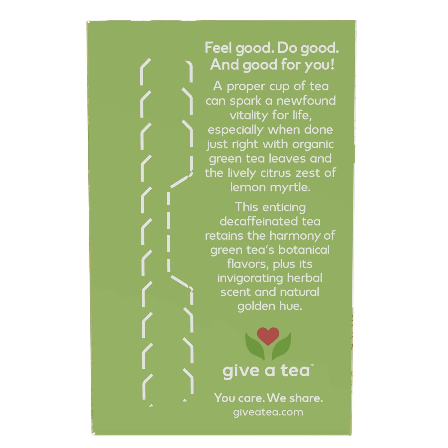 Now Foods, Certified Organic Green Tranquility™ Tea, Decaf Green With Lemon Myrtle, Non-Gmo, Premium Unbleached Tea Bags With No-Staples Design, 24-Count