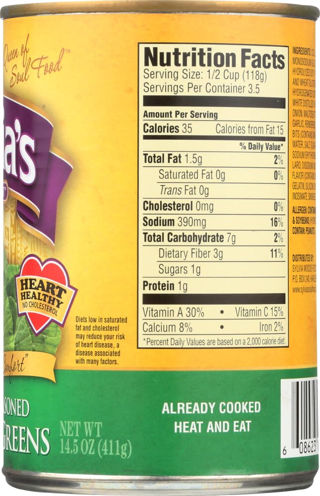 Sylvias collard greens Ssnd (Pack of 2)