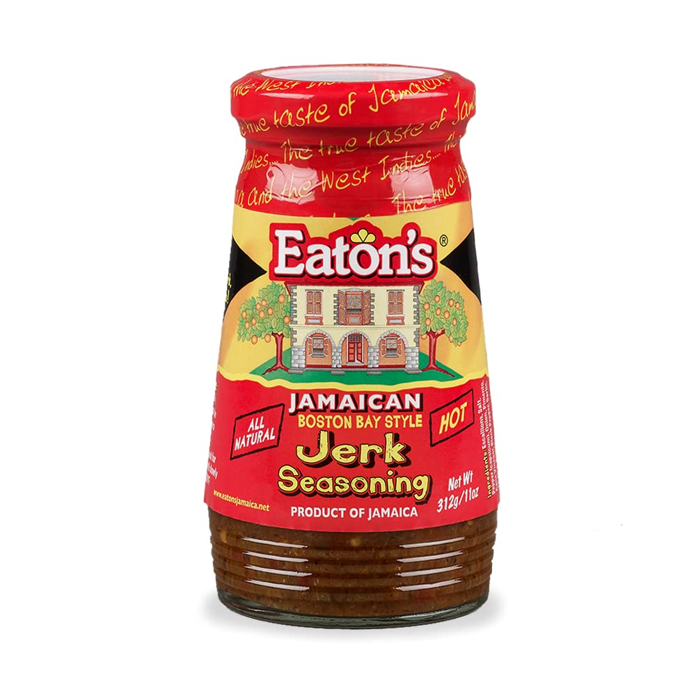 Eaton'S Authentic Jamaican Jerk Seasoning - Easy To Use, Spicy, And Flavorful Caribbean Jerk Seasoning, Perfect As Meat Or Bbq R