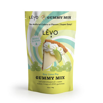 Levo Gummy Mix - Key Lime Pie - Make Your Own Infused Gummies - Each Bag Makes 64 Gummies - 1 Pack