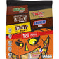 M&M'S Milk Chocolate, M&M'S Peanut, Snickers, Twix & Milky Way Milk Chocolate Fun Size And Minis Individually Wrapped Trick Or Treat Halloween Candy Variety Pack, 120 Ct Bulk Bag