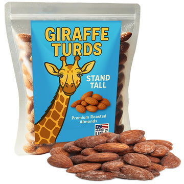 Animal Turds Roasted Almonds: Exotic Wildlife-Inspired Snacks, Perfect for Themed Parties, Unique Gifts for Animal Lovers, and E