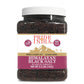 Pride Of India Himalayan Black Rock Salt Coarse Grind 2.2 lbs Jar - 84+ Minerals, Perfect for Cooking and Bath Use
