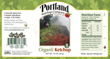 Portlandia Foods Portland Organic Ketchup