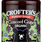 Crofters Organic Premium Concord Grape Spread, 16.5 Ounce -- Pack of 6