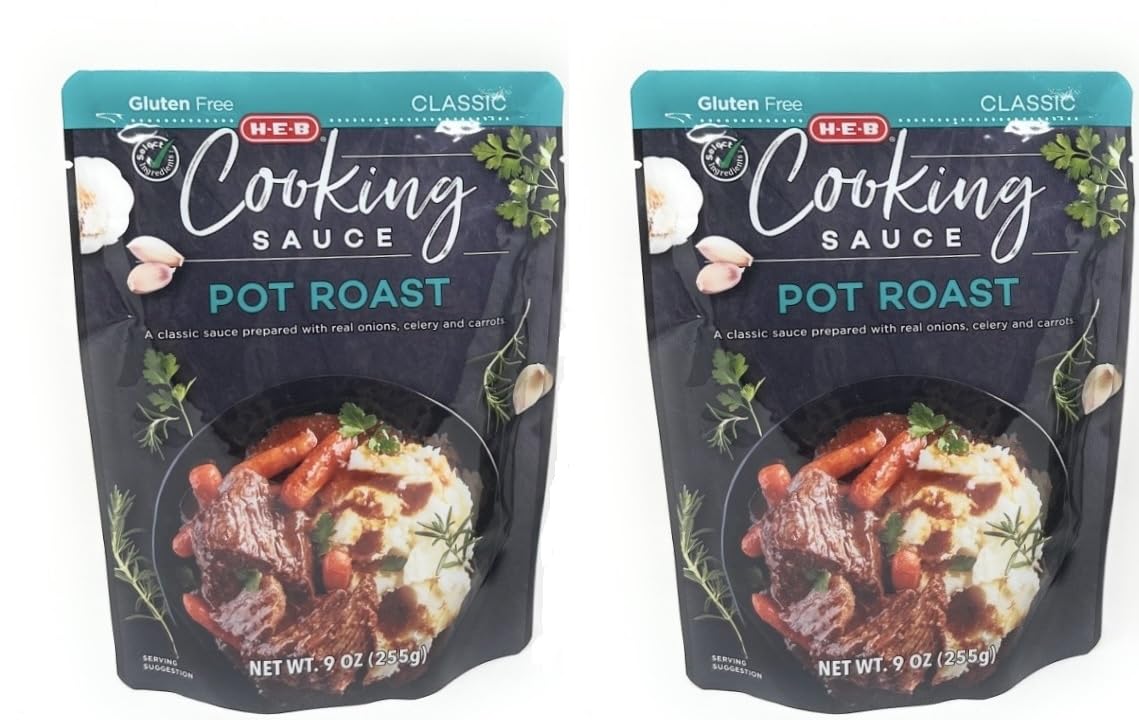 HEB Cooking Sauce Mixes - 2 packages (Pot Roast 9oz)