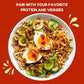 Hello Kitty X A-Sha Healthy Ramen Noodle Variety Pack (4 Flavors, 20 Count), Vegan, Air-Dried, 11G Of Plant-Based Protein