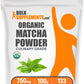 BulkSupplements Organic Matcha Powder - Culinary Grade, Gluten Free, 100g (3.5 oz)
