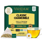 VAHDAM Chamomile Herbal Tea Bags - Caffeine Free, Non-GMO, Gluten Free, 100 Count, Resealable Ziplock Pouch
