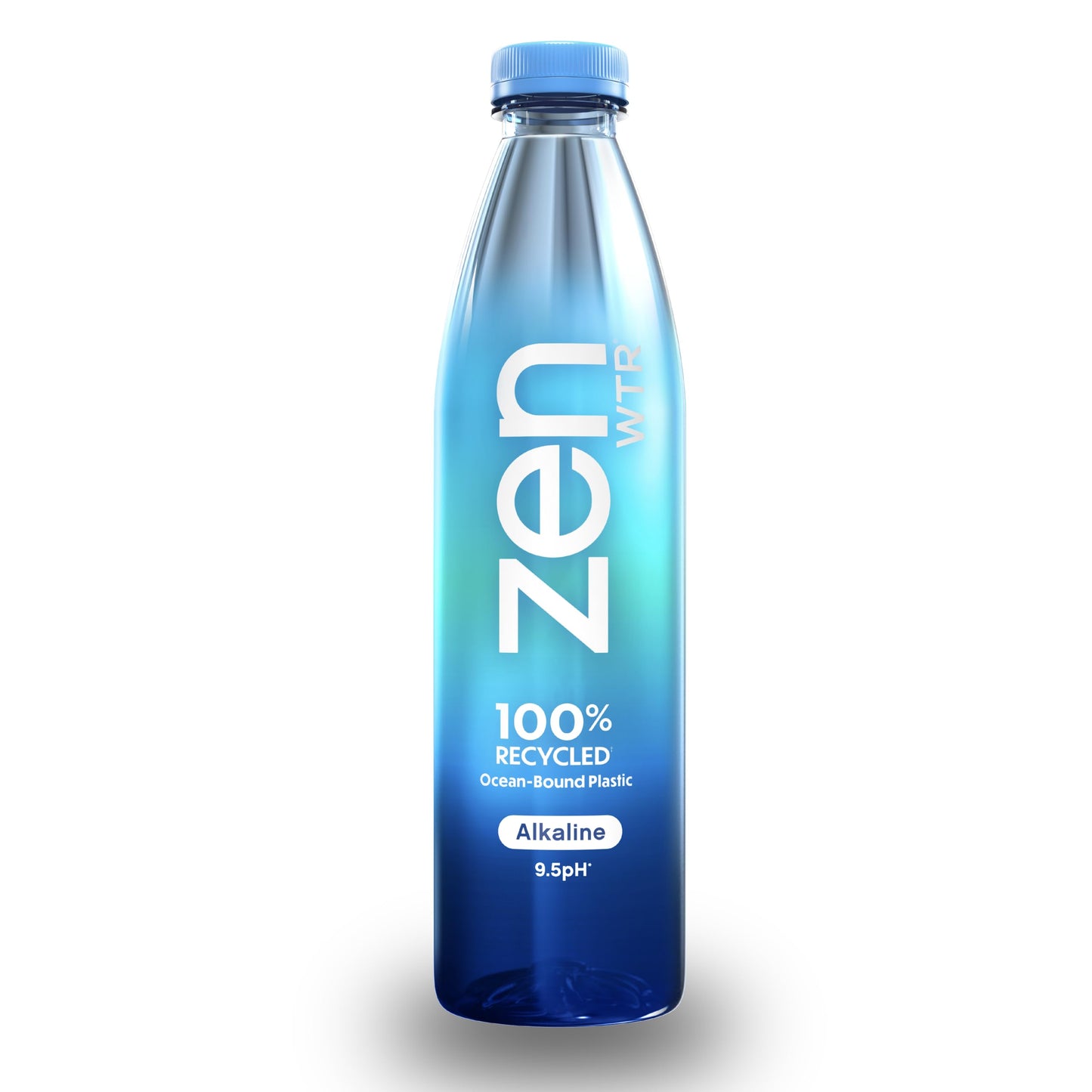 ZenWTR Ultra-Pure, Vapor Distilled Water, 1 Liter (Pack of 12) Bottled Water, 9.5 pH Alkaline Water with Electrolytes for a Cris