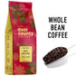 Door County Coffee White Christmas Flavored Coffee Whole Bean - 8oz Bag - Holiday Seasonal - Medium Roast - 100% Specialty Arabi