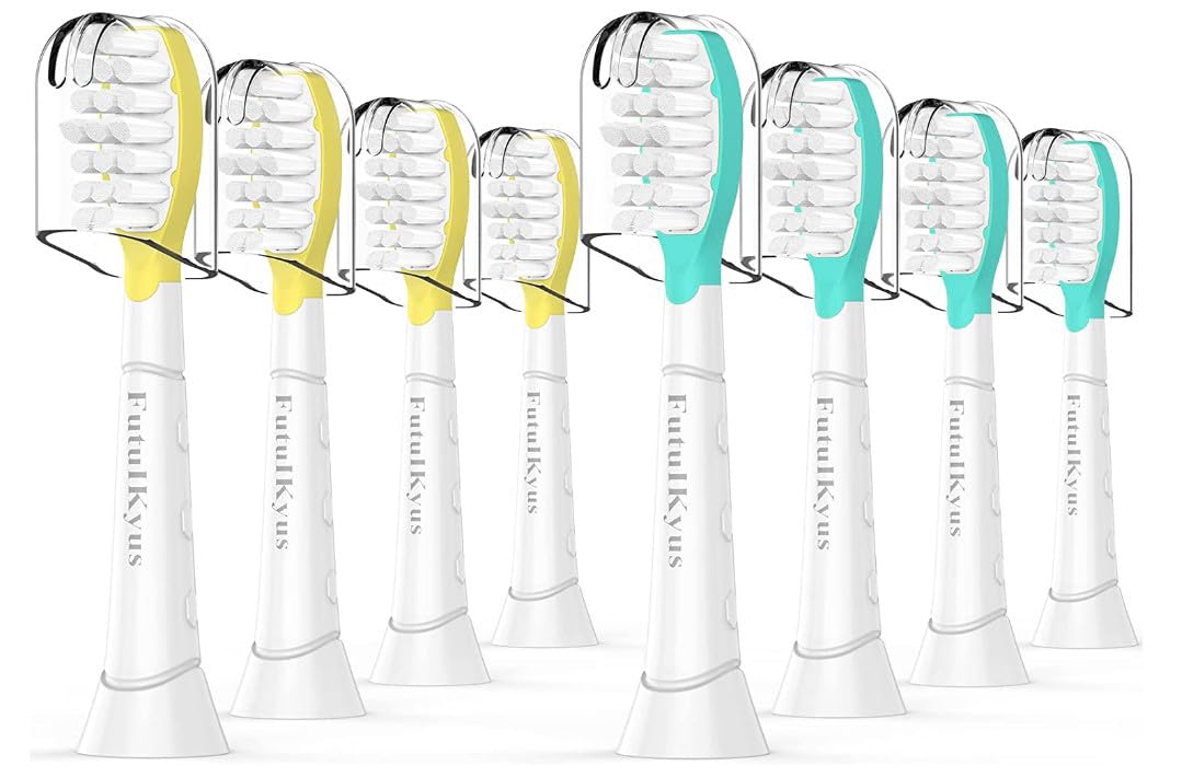 Futulkyus Kids Toothbrush Replacement Heads For Philips Sonicare: Over 7 Years Old Child Soft Electric Standard Children Brush H