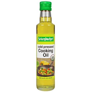 Seitenbacher Organic Oil, Cold Pressed Cooking Oil, 8.4 Fl Oz (Pack of 2)