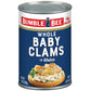 Bumble Bee Whole Baby Canned Clams - Ready to Eat - 10 oz Can - 14g Protein - Gluten Free