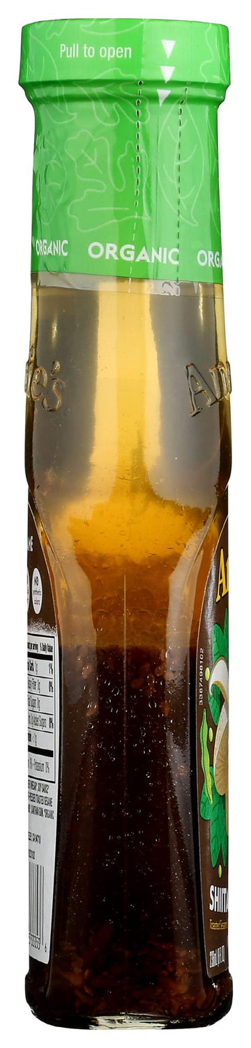 Annies Naturals Shiitake Sesm Vngrtt Salad Dressing Glass Bottle 8 Oz - 0092325333531