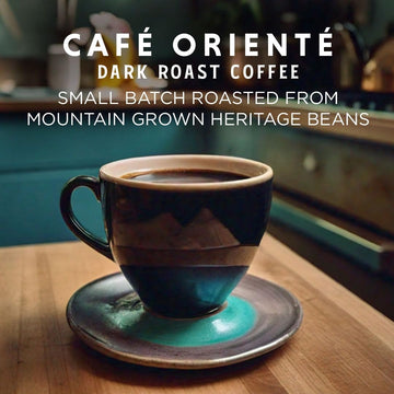 Oriente Dark Roast Cuban Coffee Pods, 50 Ct | Cafe Oriente Authentic Cuban Coffee Inspired Style | 100% Arabica Coffee | Solar E