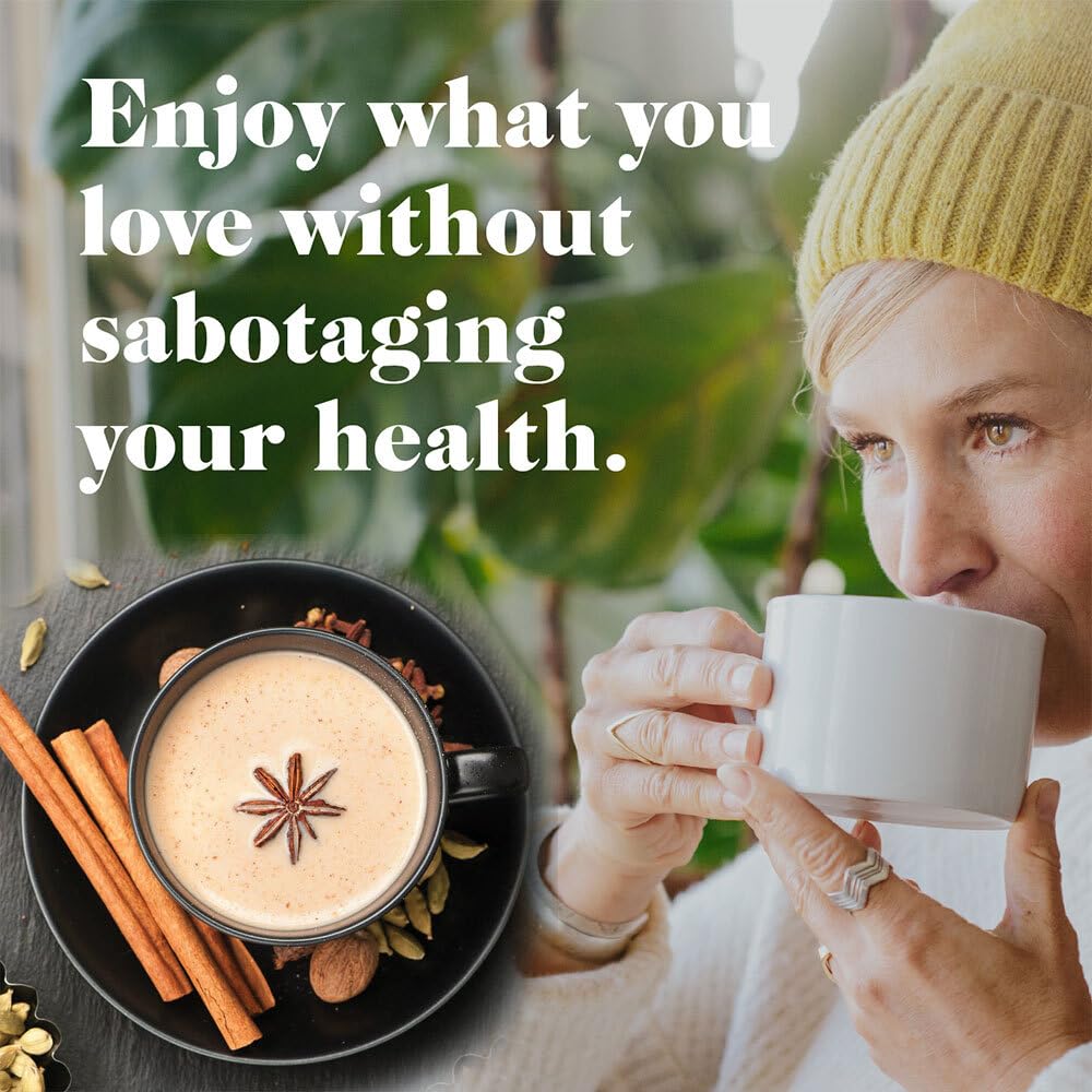 5 SPARROWS Sugar-Free Spiced Chai Latte Drink Mix, Stevia, Keto Friendly, 2.5 lb