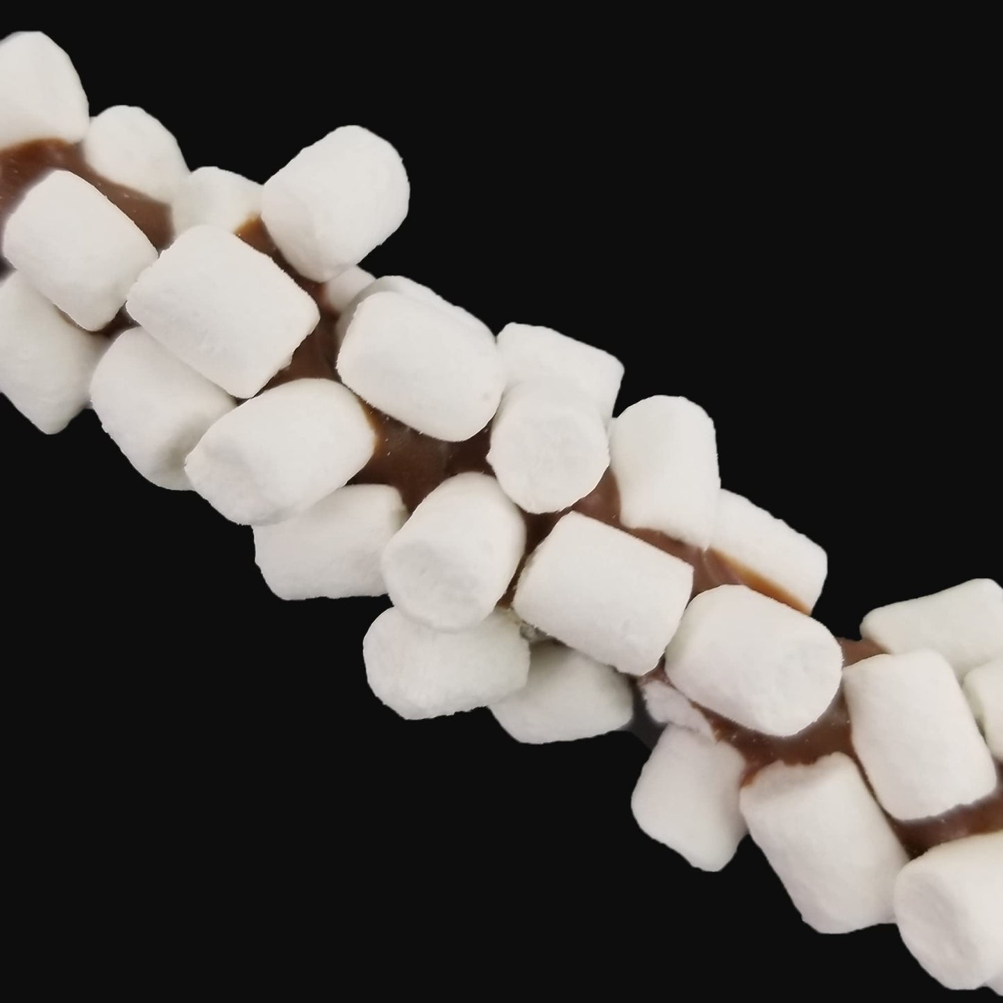 Melville Candy Gourmet Chocolate Stirrers - Naturally Flavored Stirrers for Beverages - Chocolate with Mini Marshmallows, 8 Coun