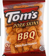 Lyons Protein Source | Toms Fried Pork Skins Original Flavor Chicharrones, 2.37 Oz (3 bags)