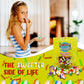 Sweety Treatyco Freeze Dried Cosmic Crunchies - Classic Flavors & Unique Crunch - Perfect Snack Freeze Dry Candy Gummy - Irresis