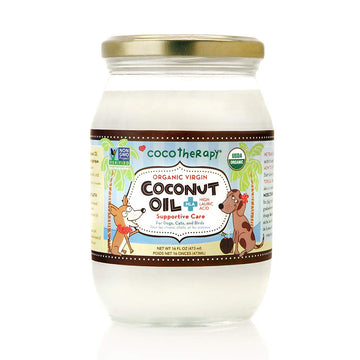 Cocotherapy Organic Virgin Coconut Oil For Pets, 16 Oz