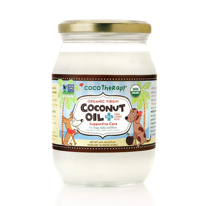 Cocotherapy Organic Virgin Coconut Oil for Pets, 16 Oz