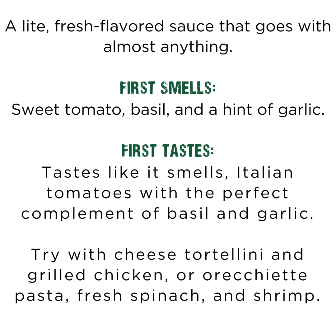 Le Sauce & Co. Tomato Basil Pasta Sauce, All Natural, Low Sugar, 2-Pack