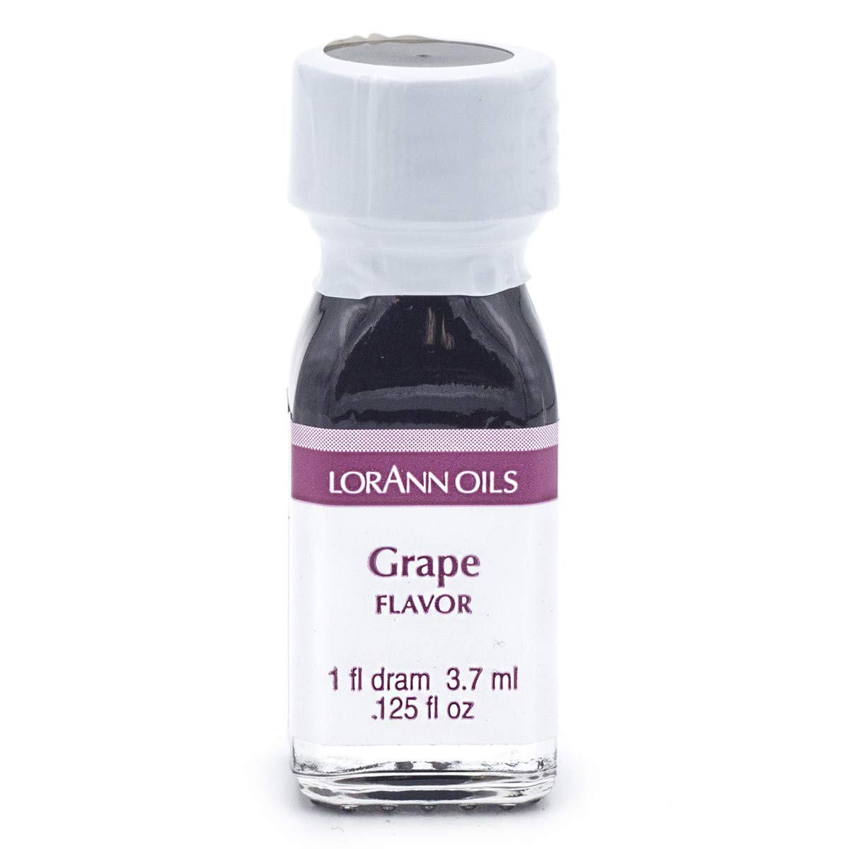 Lorann Grape Ss Flavor, 1 Dram Bottle (.0125 Fl Oz - 3.7Ml - 1 Teaspoon) - 2 Pack