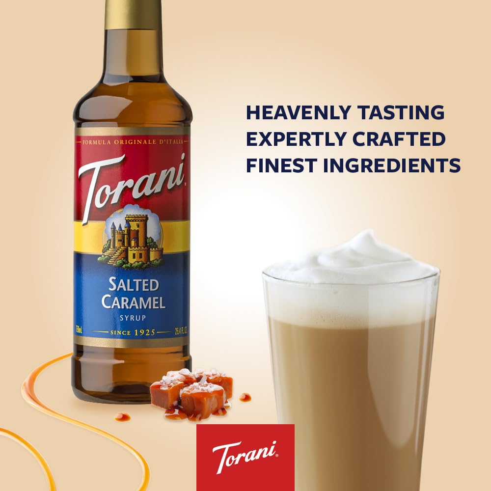 Torani Syrup, Salted Caramel, 25.4 Ounce
