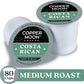 Copper Moon Coffee Pods for Keurig, Medium Roast Costa Rican Blend, 80 Count Pack