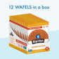 Rip Van Wafels Honey And Oats Stroopwafels, Healthy Snacks, Non-Gmo, Keto Friendly, Office Snacks, Low Sugar (3G), Low Calorie, 12 Pack