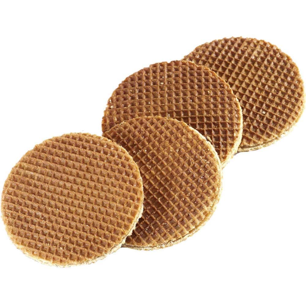 The Old Mill 8 Stroopwafels Original Dutch Caramel Filled Waffels Box - 250G From Holland