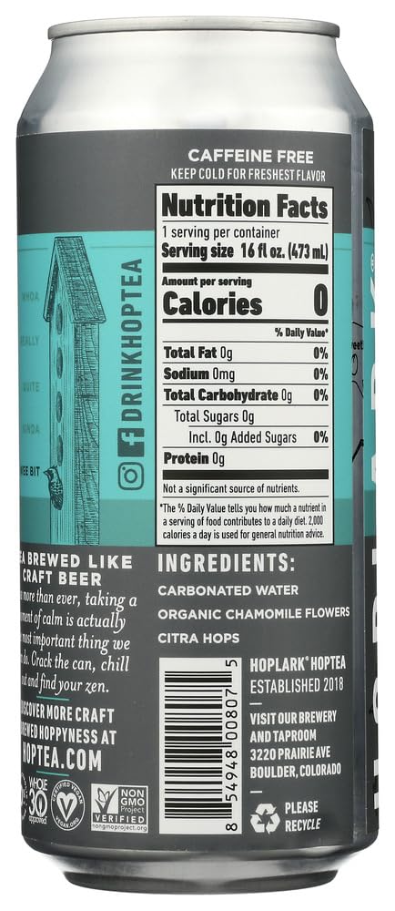 Hoptea Sprklng Calm One ( 12 X 16 Oz   )