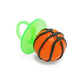 Imagine Splash Basketball Ring Pops - 24-Count Orange Flavored Wearable Candy - Individually Wrapped Party Favors - 18.2 cm