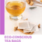 TeeLux Decaf Jasmine Green Tea Bags, Smooth Taste, 100 Count, Decaffeinated, Jasmine Scented