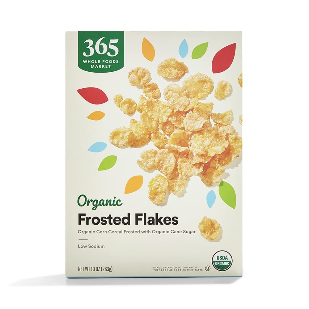 365 By Whole Foods Market, Organic Frosted Flakes Cereal, 10 Ounce