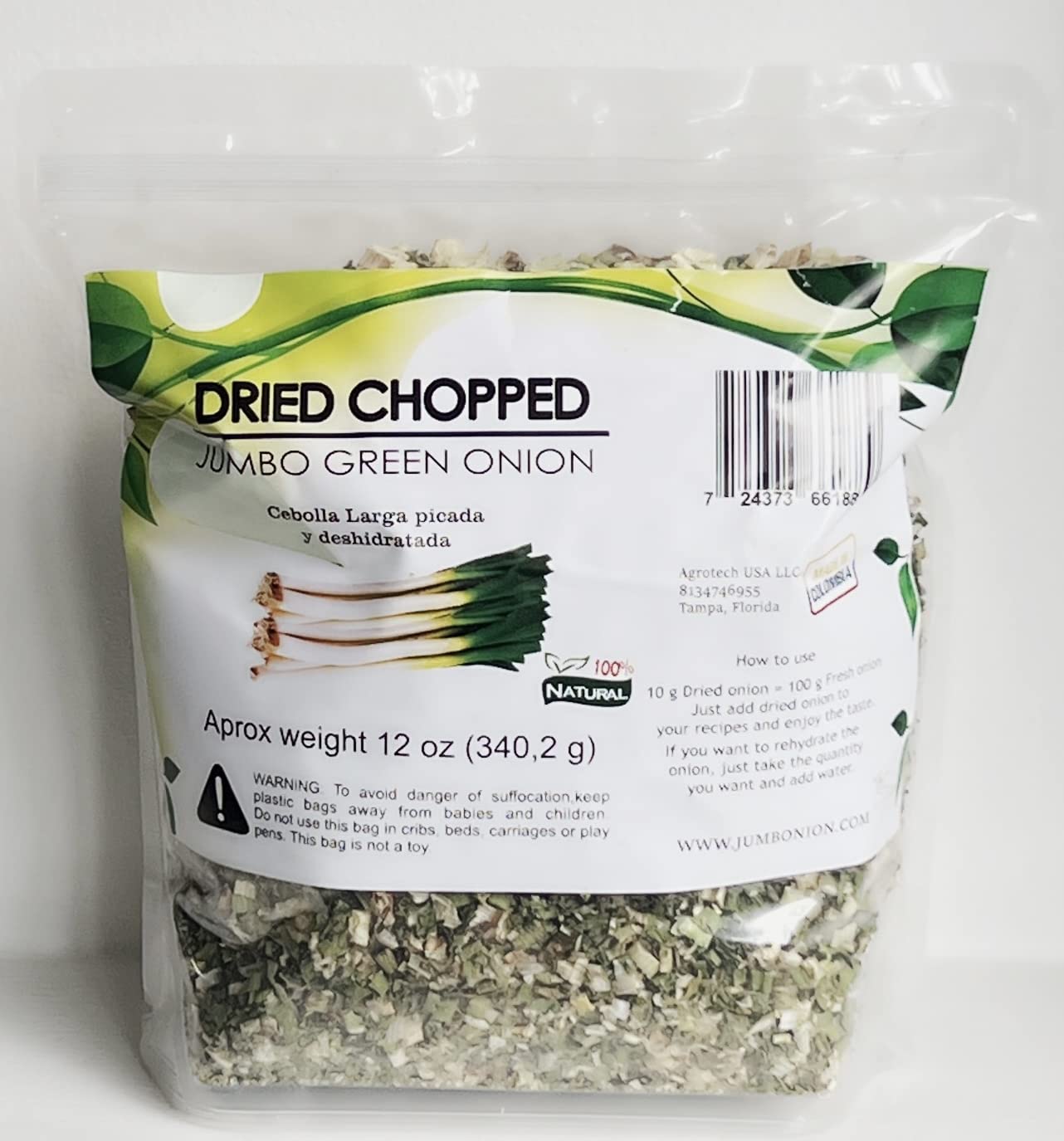 Generic Dehydrated Dried Chopped Jumbo Green Onion - 100% Natural Jumbo Dry Onion