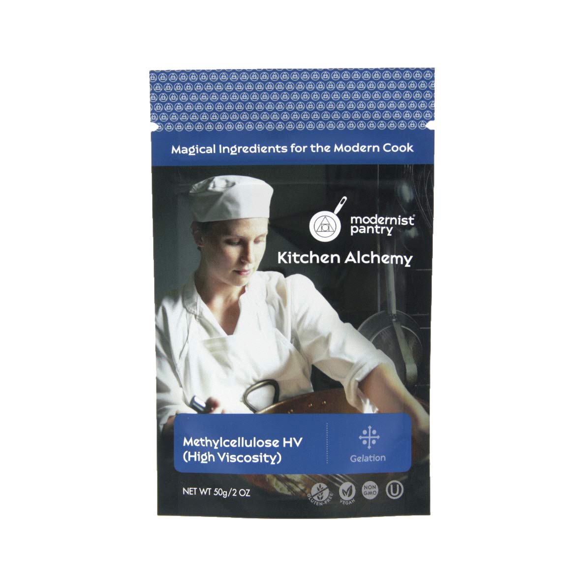 Pure Methylcellulose - High Viscosity ⊘ Non-Gmo Vegan Ou Kosher Certified - 50G/2Oz