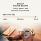 Peets Coffee  Dark Roast Decaffeinated Coffee K-Cup Pods for Keurig malt-inspired - Decaf House Blend 10 Count (1 Box of 10 K-Cup Pods)