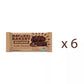 Natures Bakery Whole Wheat Fig Bars, Double Chocolate Brownie, Real Fruit, Vegan, Non-GMO, Snack bar, 1 box with 6 twin packs