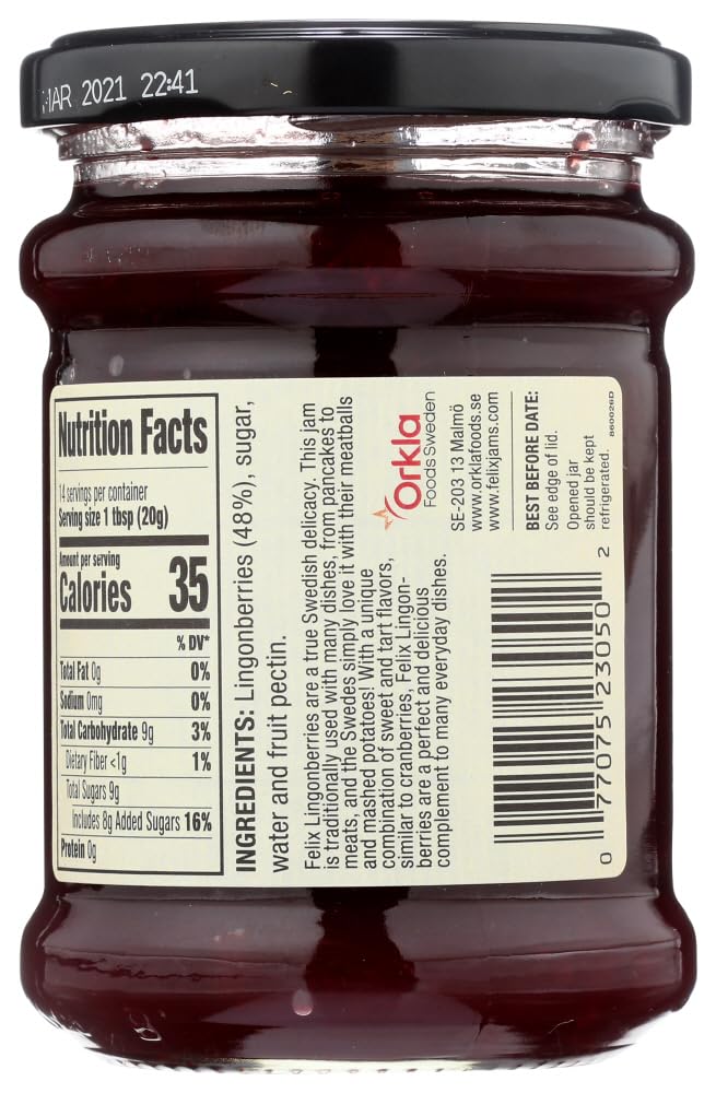 Felix Lingonberries, 10-Ounce (Pack of 4)