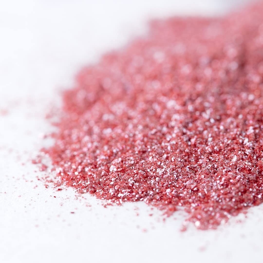 Sweets Indeed Edible Glitter, Perfect for Drinks, Cocktails, Beverages & Cake Decorating, Dessert Cake Topper, 4 grams (Red 4g)