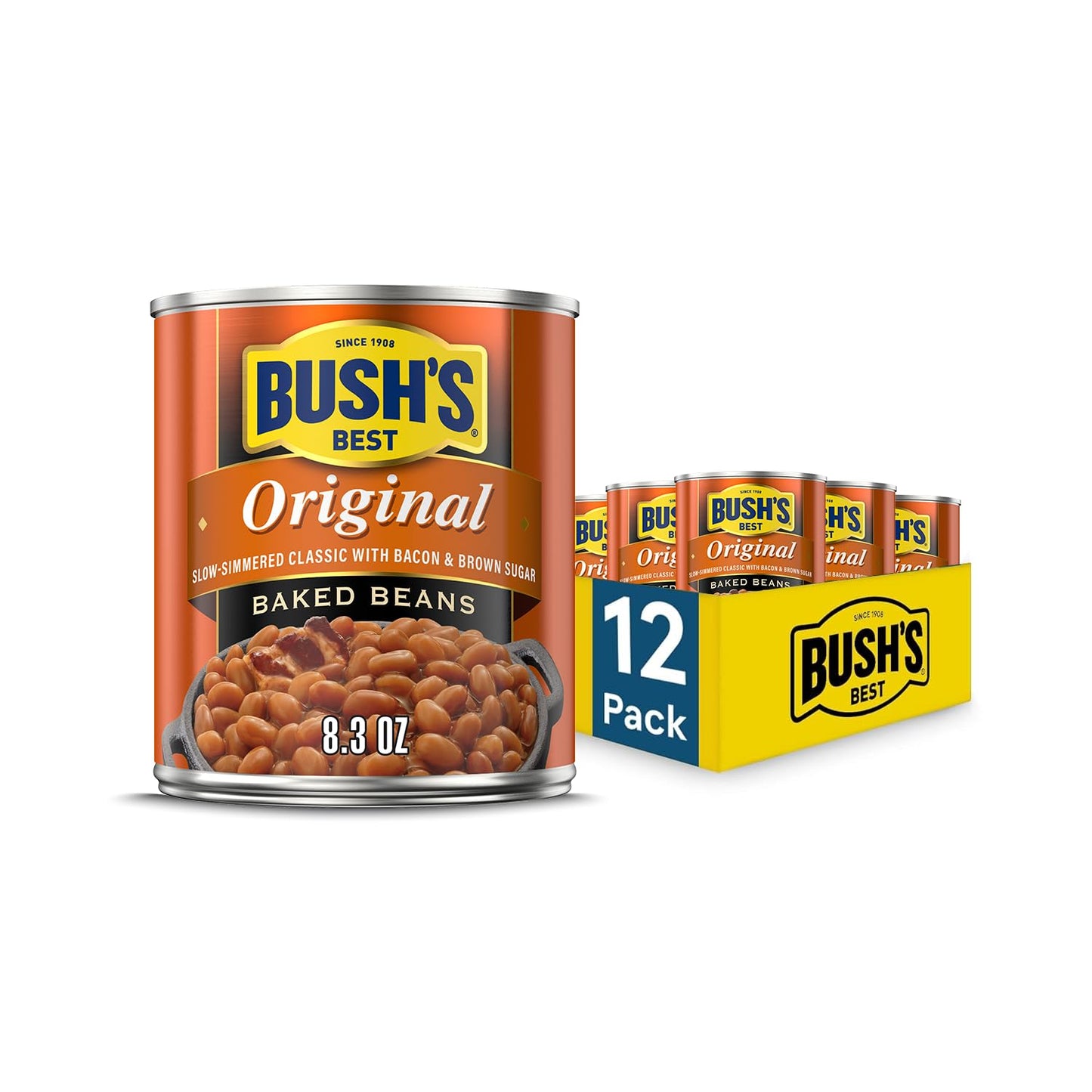 Bush s Best Baked Beans Original Seasoned with Bacon & Brown Sugar